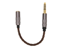 Aetheria cabo Adaptador Balanceado 4.4mm Macho para 2.5mm Fêmea Ouro Plating para Fones de Ouvido