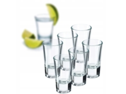 Vasos Para Vodka, Licores, Chupitos, 25ml, Juego De Vasos, Juego De 6 Kadax