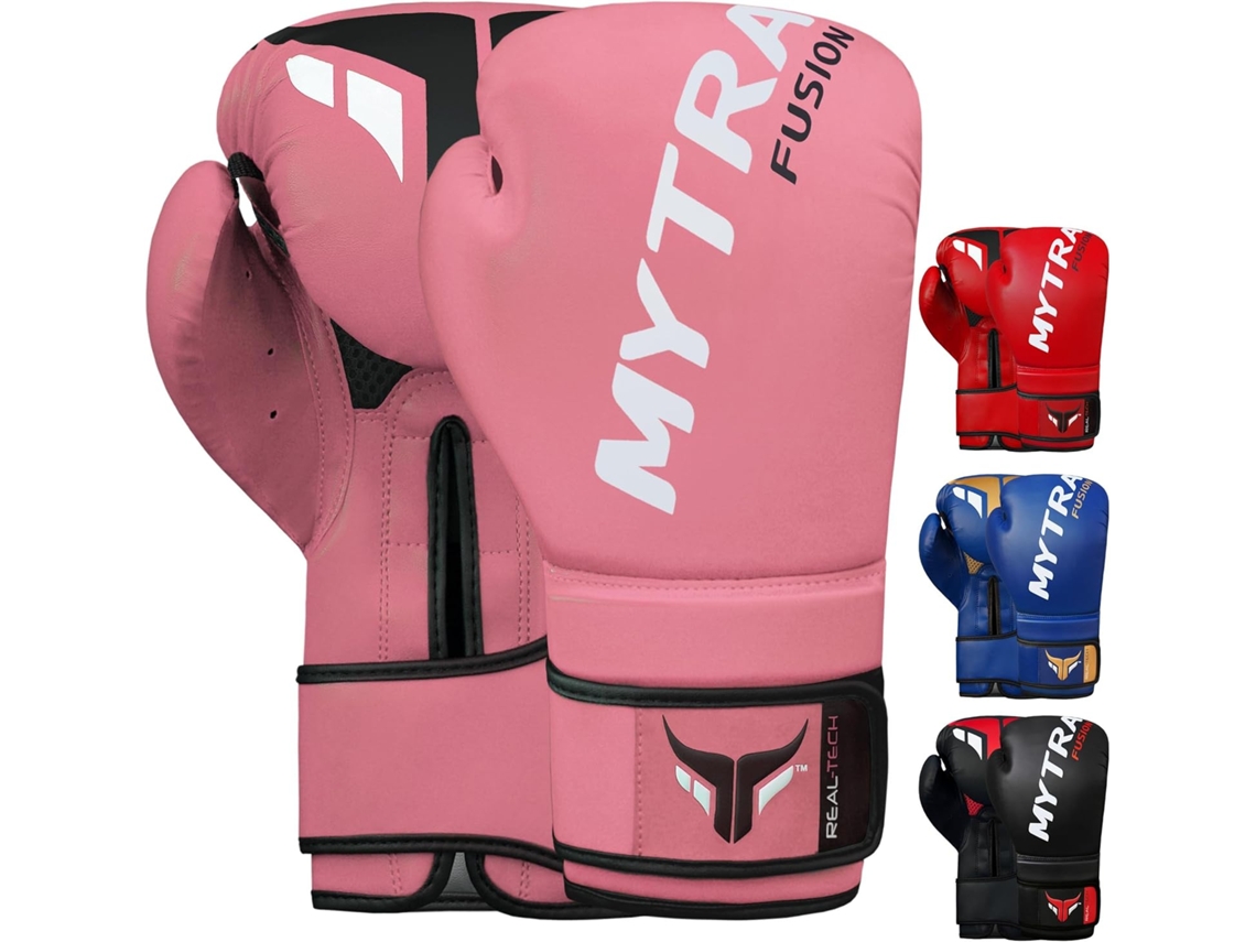 Luvas de Boxe Preto/dourado MYTRA FUSION Tribal Power 12 oz