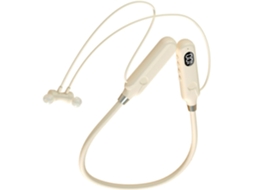 Homoyoyo Auricolari Design Comodo In Silicone E Metallo Beige Archetto Da Collo Wireless Microfono Isolamento Acustico