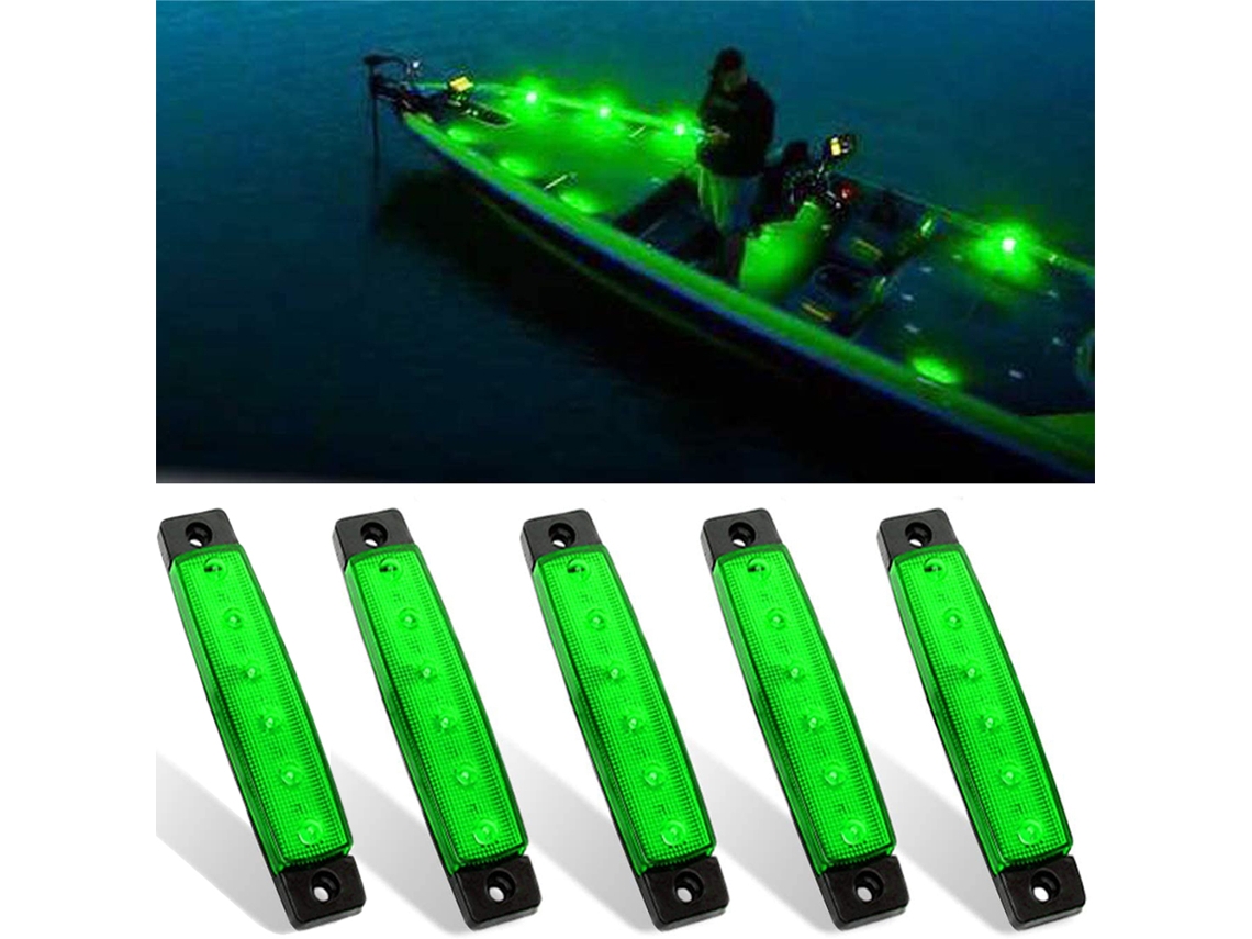 5pcs Luzes Navais 12v à Prova D'água com Lanterna de Popa