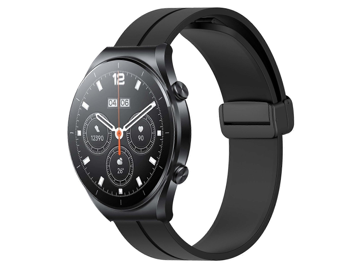 Pulseira De Silicone Com Fecho Magnético, Cor Sólida, Para Xiaomi Mi Watch S1 Pro, 22 Mm.