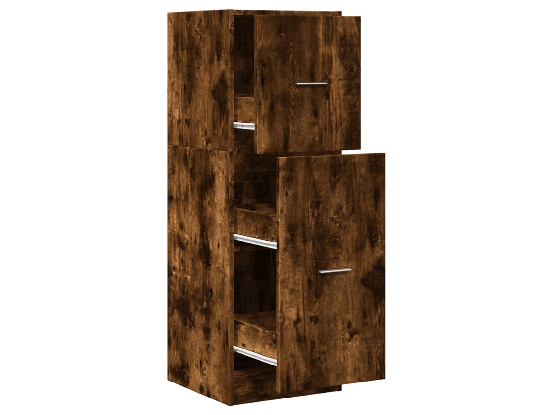 Apothecary Cabinet, Apothecary Cabinets Vidaxl Marrom Madeira Processada (40 X 41 X 118 Cm)