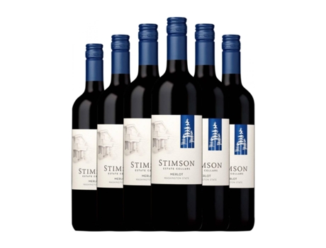 Vinho CHÂTEAU STE. MICHELLE Stimson Merlot (0.75 L - 6 Unidades)