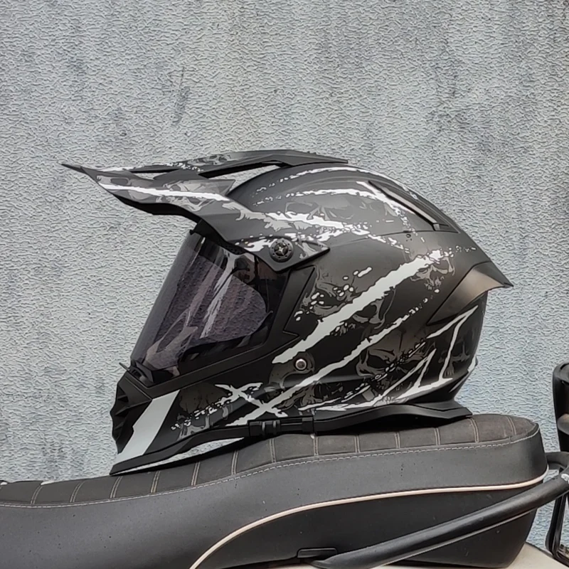 (l) Capacete Integral Para Motocicleta, Certificado Dot, Para Downhill (dh)