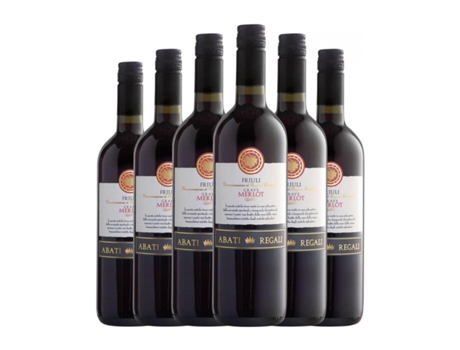 Vinho ABATI REGALI Merlot Friuli Grave (0.75 L - 6 Unidades)