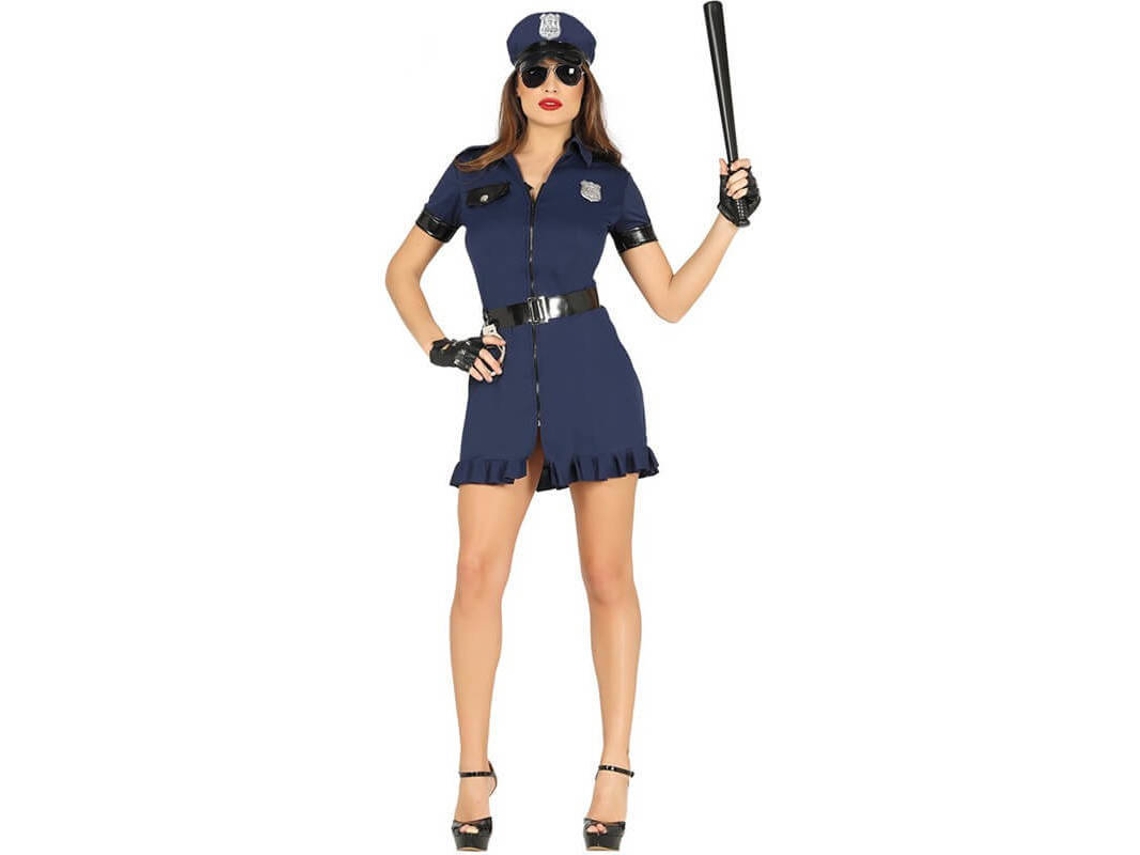 Fato de Mulher DISFRAZZES Polícia Com Vestido Curto (Tam: M)