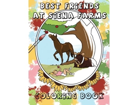 Livro Best Friends at Siena Farms: A Coloring Book Lyndon Haviland (Inglês)