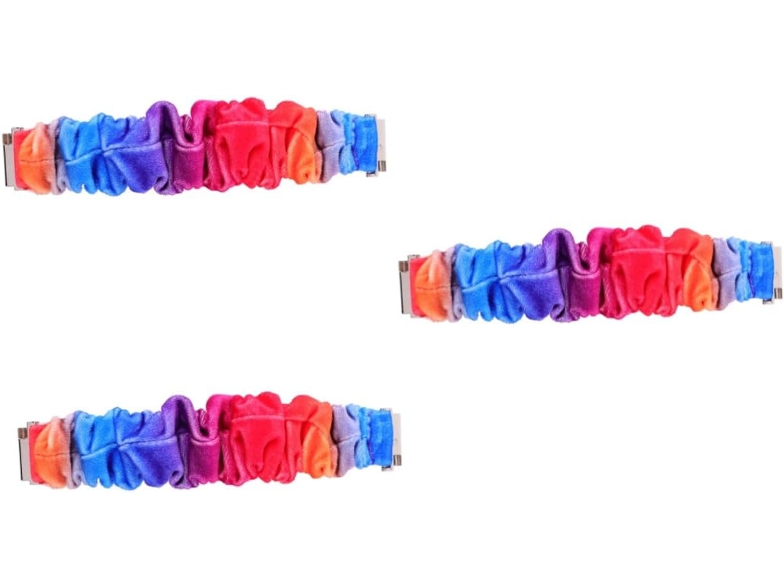 Conjunto De 3 Pulseiras Reposição Em Tecido, Compatíveis Com
