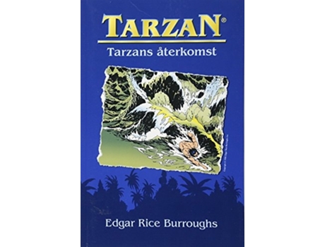 Livro Tarzans Aterkomst De Edgar Rice Burroughs (sueco)