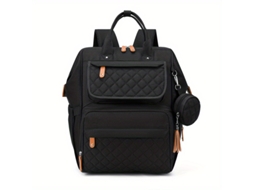 Mochila/bolsa AQUAFORGE, grande capacidade, bordado, presente