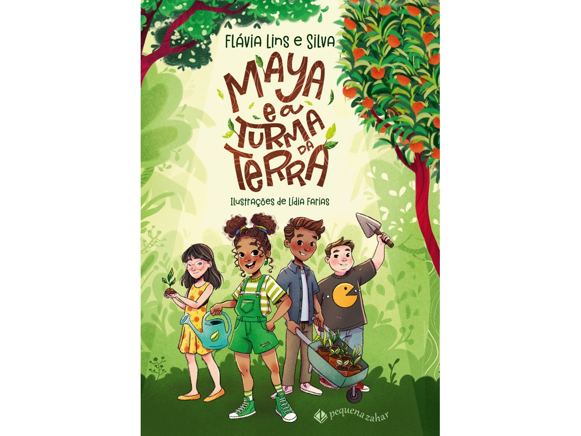 Livro Maya E O Turma Da Terra de Flávia Lins E Silva (Poortugues do Brasil)