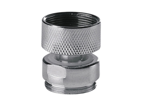 Adaptador Giratório de Metal para Aerador de Torneira de Cozinha com Economia de Água Fêmea M22 para Macho