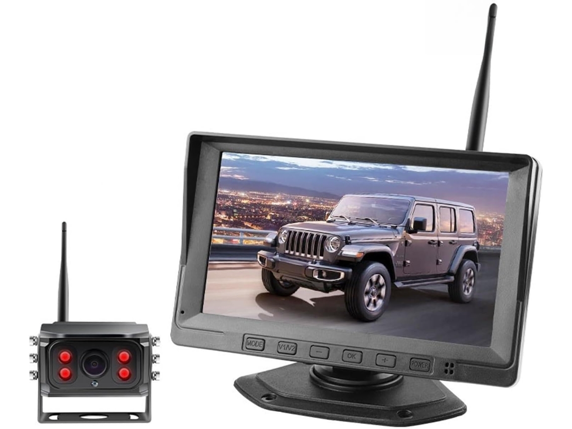 Monitor Veicular Ips para Trailers, Caminhões, Caravanas de Quinta Roda e Barcos. SFUSHOS