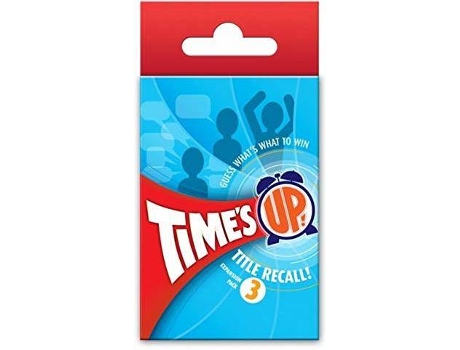 Jogo de Tabuleiro  Time's Up - Title Recall Expansion 3 (Idade Mínima: 3)