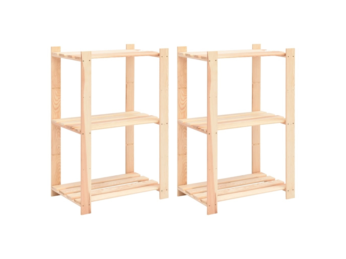Storage Rack, Storage Racks Vidaxl Marrom Madeira De Pinho (n/a)