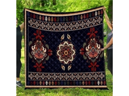 Colcha Acolchoada Fansu Capa de Cama Cobertor para Ar Condicionado Edredom Conjunto Estampada Sofá com Criança