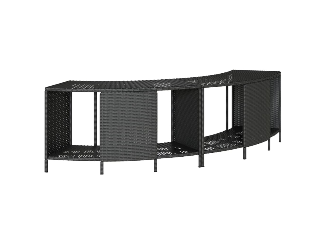 Conjunto 2 Prateleira de arrumação VIDAXL