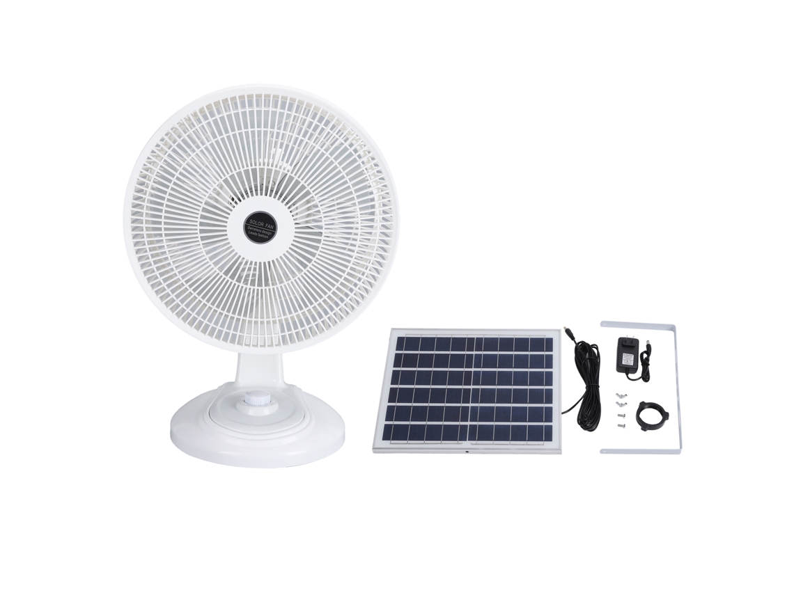 Vento Solar Silencioso 3 Níveis Ajustável Lar e Escritório