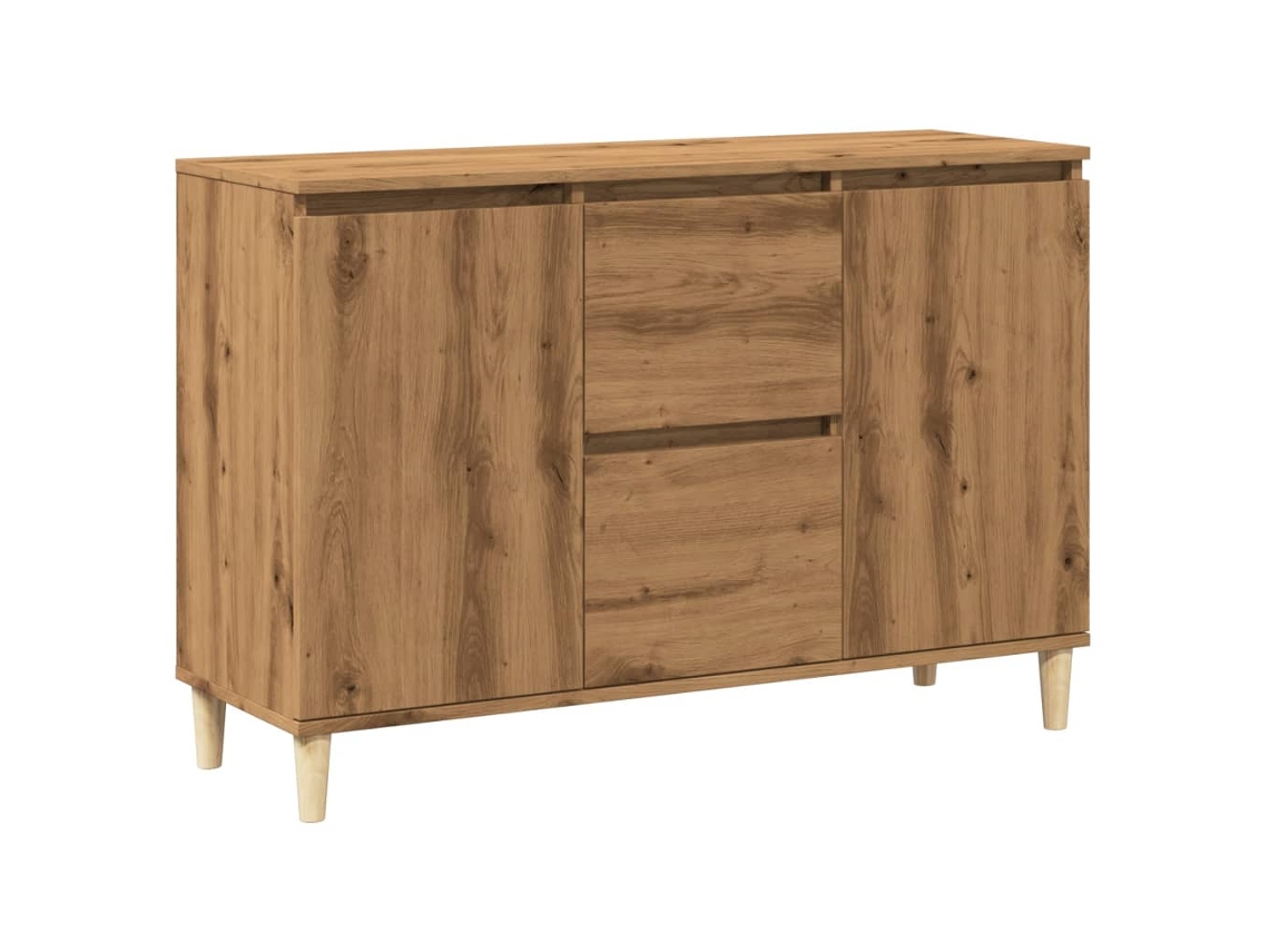 Sideboard, Sideboards Vidaxl Marrom Madeira Processada (n/a)