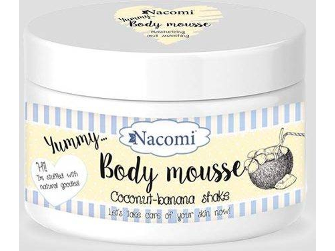 Creme Corporal NACOMI Body Mousse Coconut Banana (180 ml)