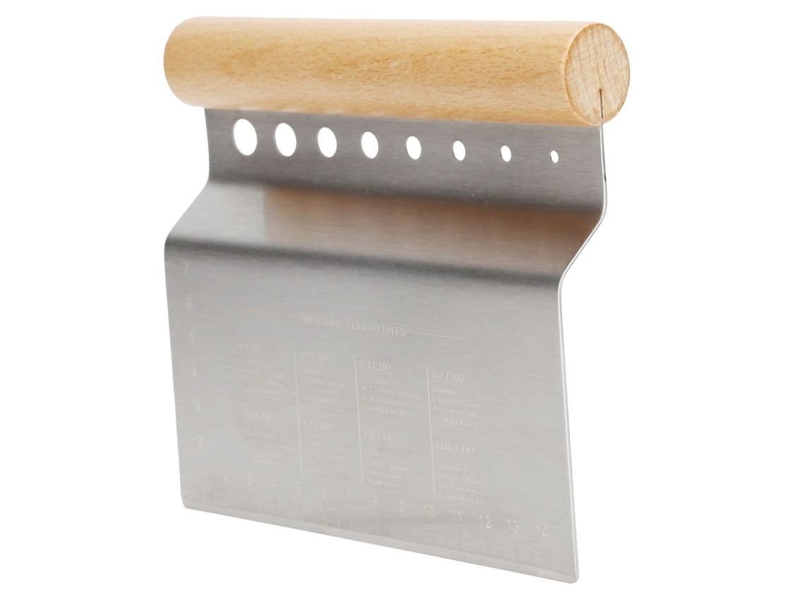 Raspador de macarrão com alça, utensílio de cozinha multifuncional para grelhar, pizza e doces.