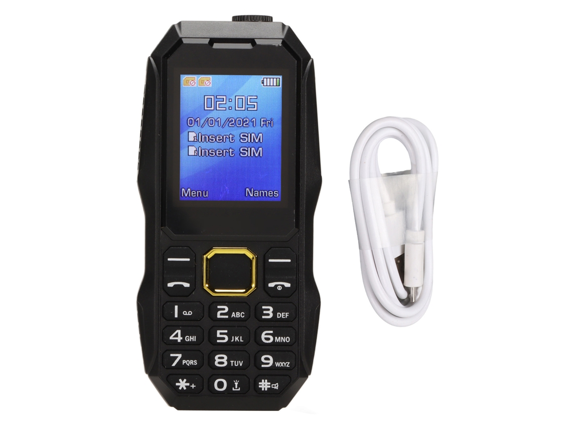 Telefone Móvel para Idosos LAXISCREED Dual Sim 5800mah