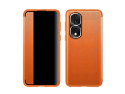 Capa Para Celular For Honor 80 Pro Em Couro Com Estrutura Em Tpu, Resistente A Impactos.