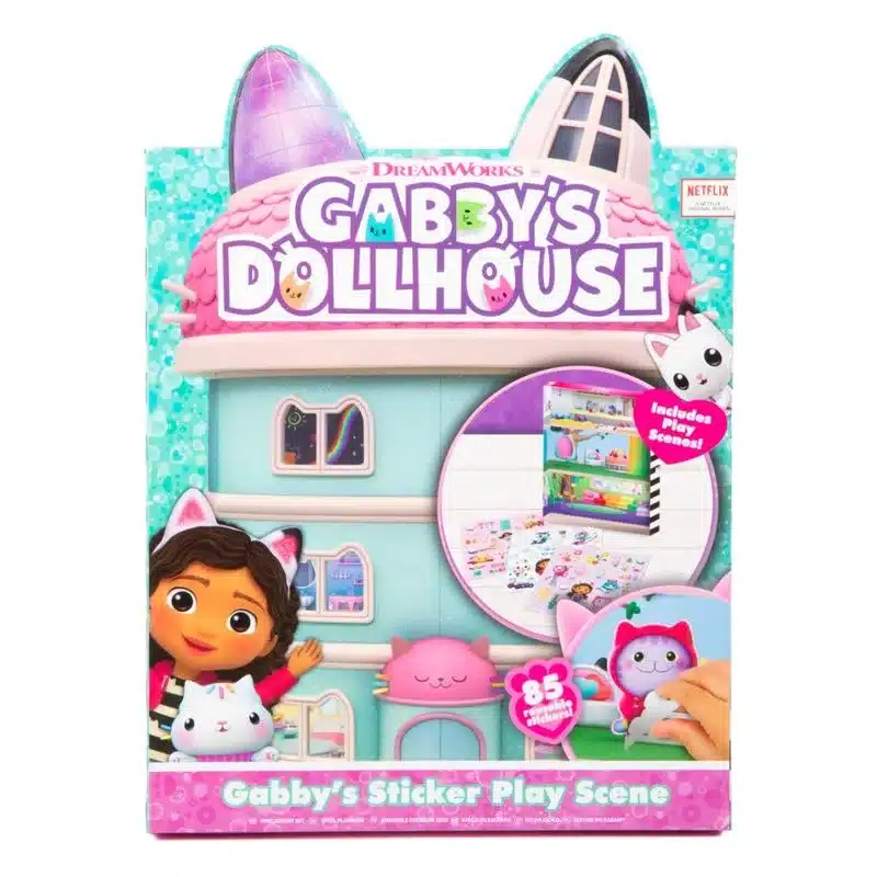 Set Stickers La Casa De Muñecas De Gabby Con Libro Escenas 70 0033 Valuvic P24valuvic