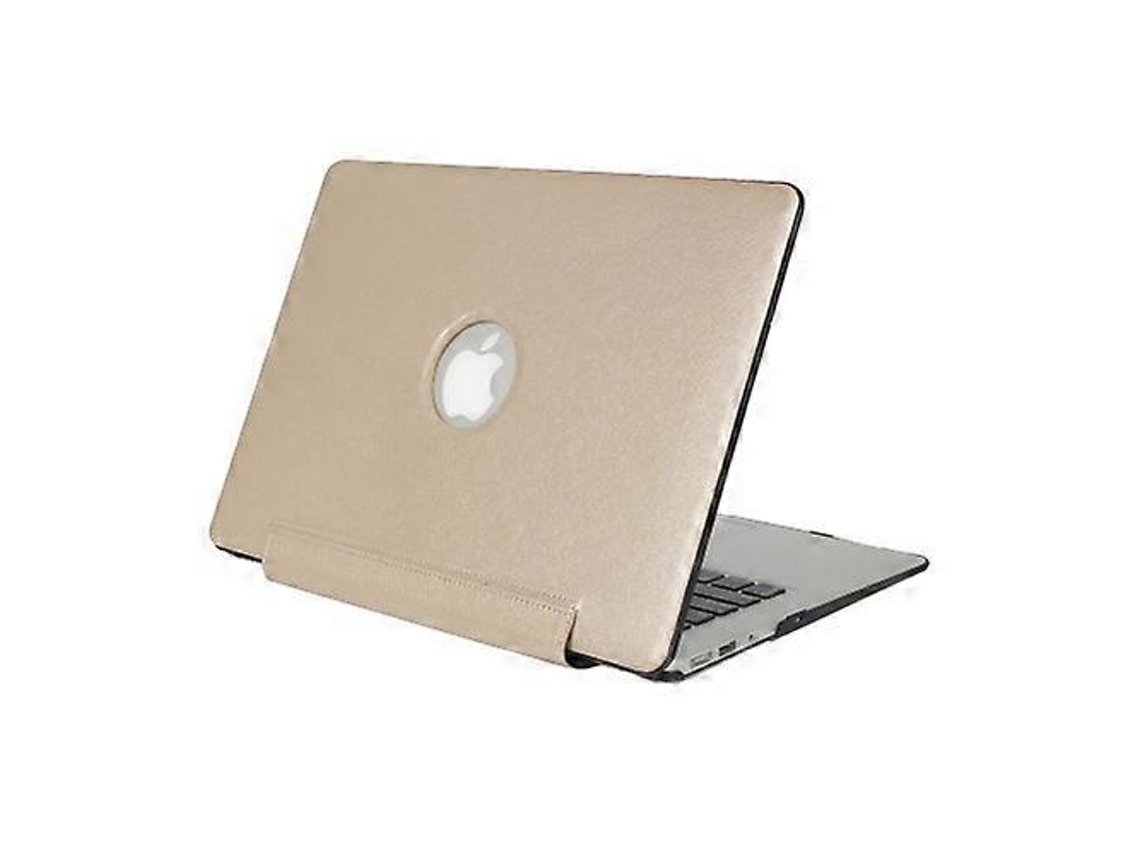 Capa Protetora De Poliuretano Com Textura De Seda Para Macbook Pro Retina 13,3 Polegadas Apple Laptop United Aquaforge (dourada)
