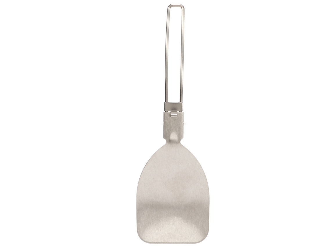 Espátula de Aço Inox Plegável para Camping