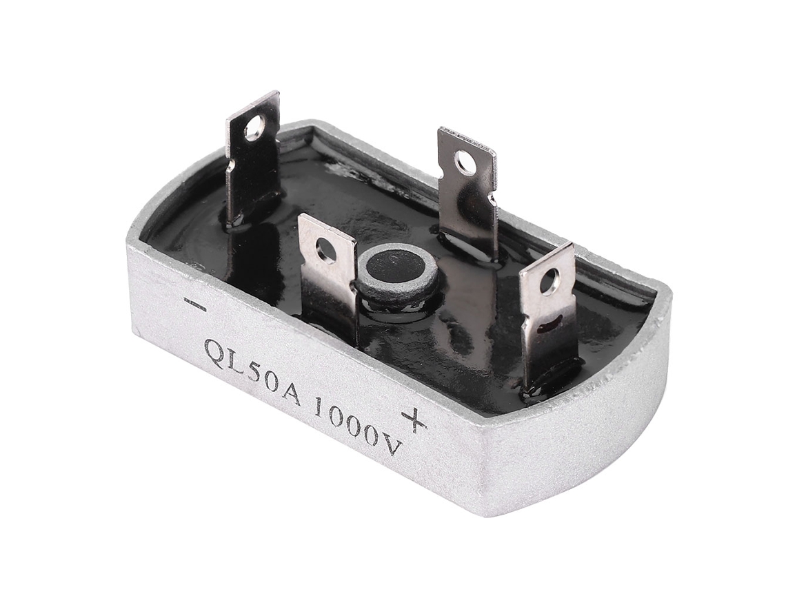 Módulo Retificador De Ponte De Diodes Monofásico Laxiscreed 1000v, Pack De 4 Unidades