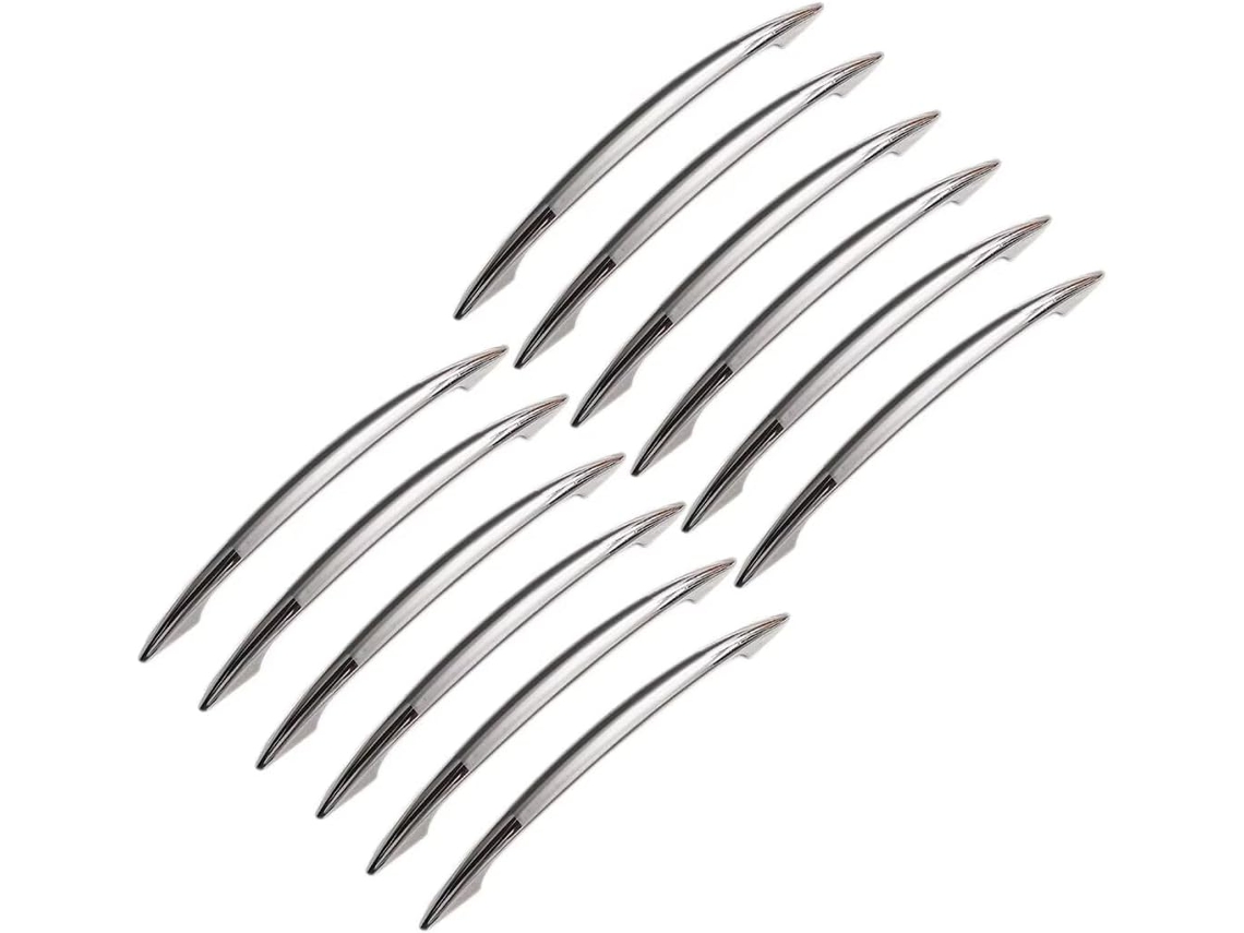 Conjunto De 12 Puxadores Para Armários, Portas E Gavetas, Em Liga De Zinco, Ideais Para Decoração De Guarda Roupas