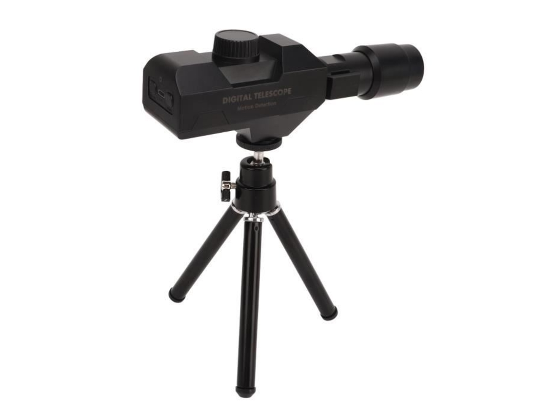 Telescópio Monocular Digital HURRISE Zoom 70X Vídeo Hd 1920X1080 Controle Móvel Ios Branco