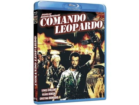 Blu-Ray Kommando Leopard (1985)/Comando Leopardo (Edição em Espanhol)