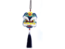 2026 kit Início de Bordado para Mascota: Bailar Leão, Bordado Manual Moderno, Arte Diy, Decoração, Presente Azul