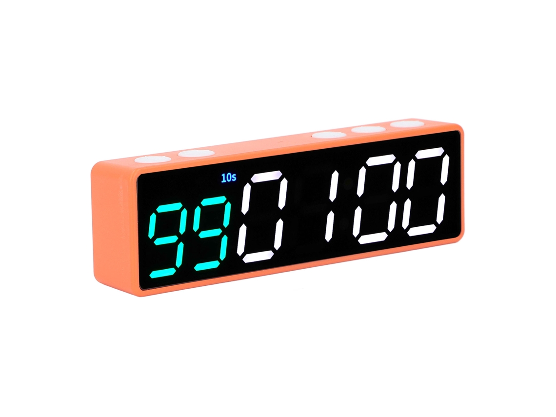 Timer Fitness Led Grande Digital Anti tontura
