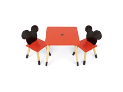 Conjunto De Mesa De Madeira Micke Arditex