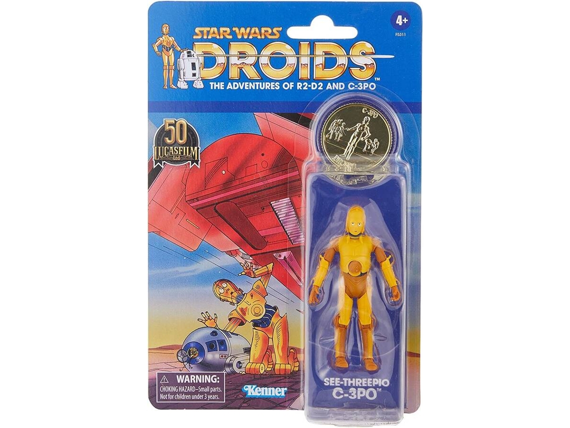 Figura HASBRO Star Wars: Droids Vintage Collection Figura HASBRO 2021 C-3PO (10 cm)