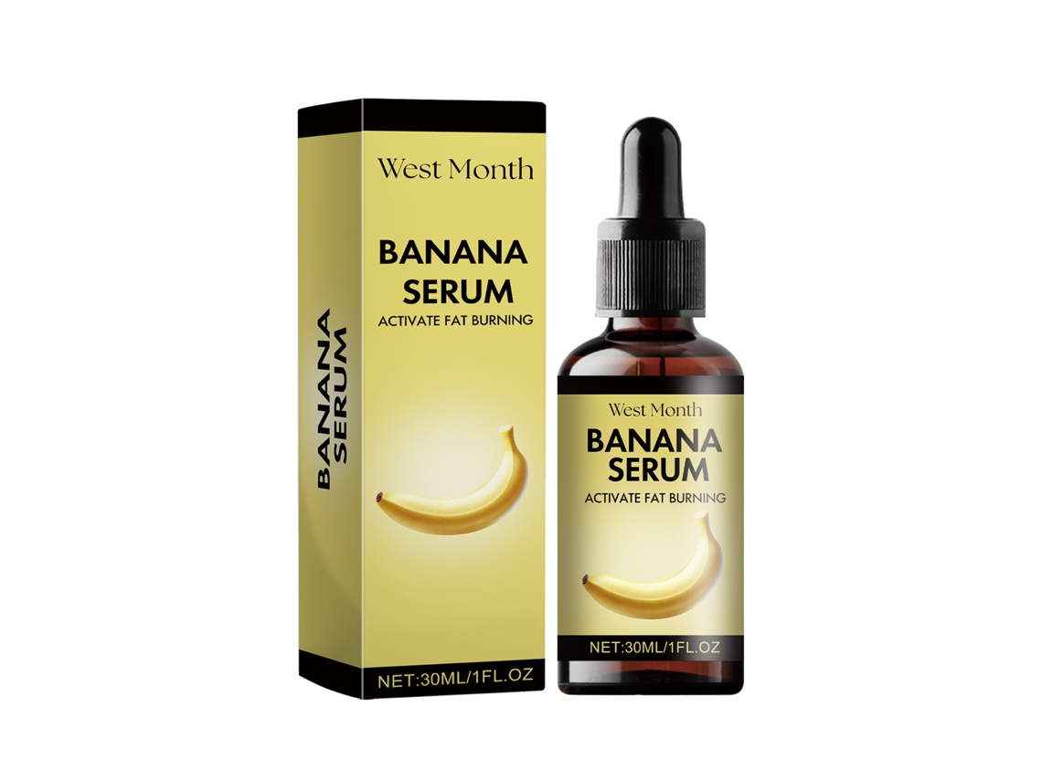 Óleo Corporal Banana Nutre Pele Figura Modelada