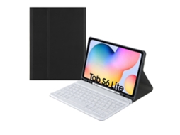 Capa de Teclado Bluetooth XIAOMOYU para Samsung Tab A9 Plus 11 polegadas, português, ouro rosa e branco