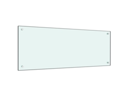 Kitchen Backsplash, Kitchen Backsplashes Vidaxl Branco Vidro (100 X 40 X 0.6 Cm)