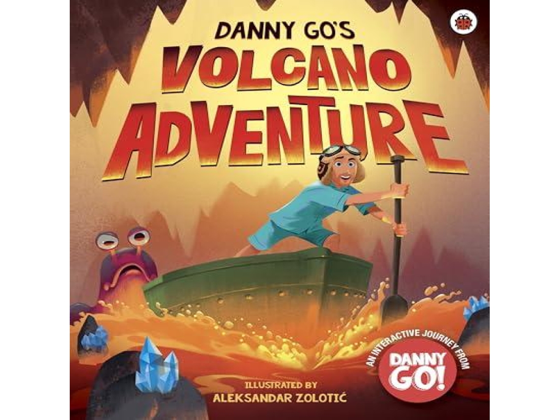 Livro Danny Go Danny Gos Volcano Adventure de Danny Go (Inglês)