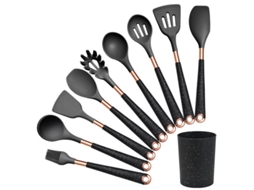 Conjunto de Utensílios de Cozinha 9 Peças em Silicone DUREFORWARD