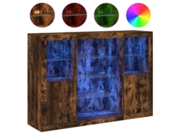 Sideboard, Sideboards Vidaxl Marrom Madeira Processada (n/a)