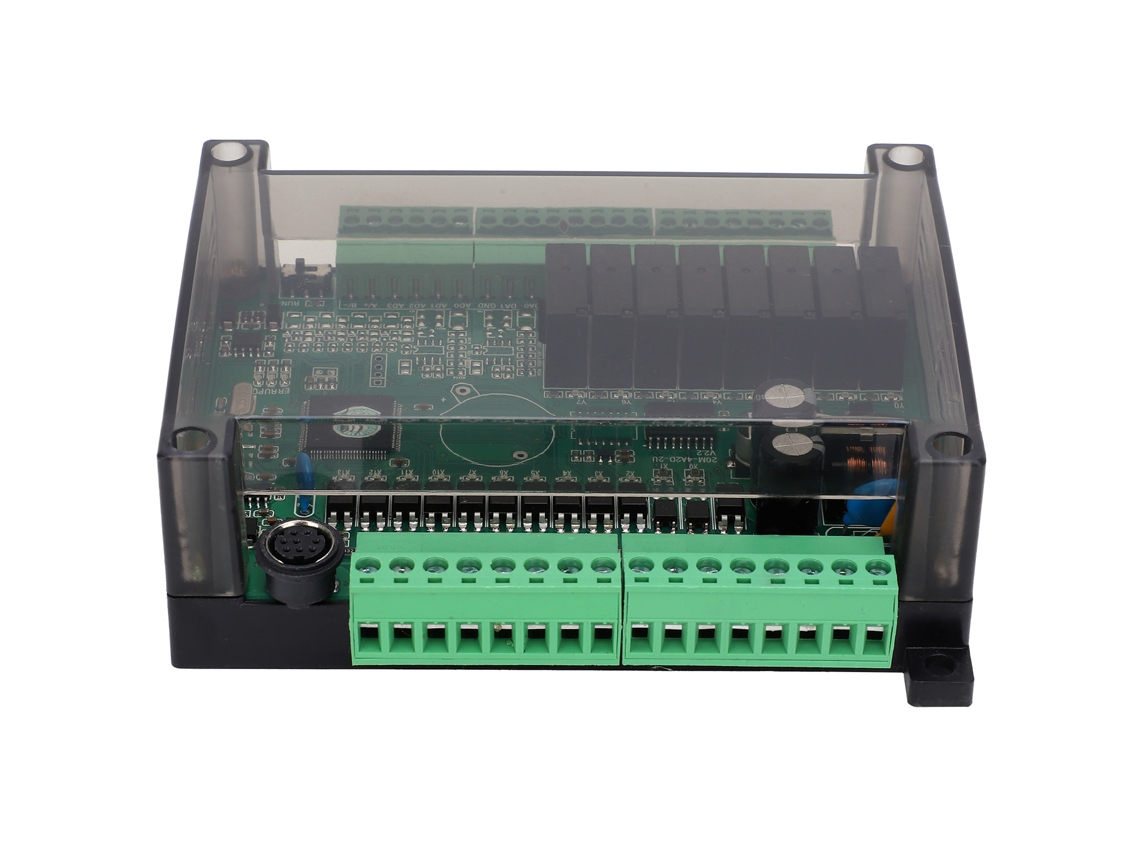 Controlador Plc Ms2n‑20mr‑2u Módulo Programável Placa De Controle Industrial Com Shell