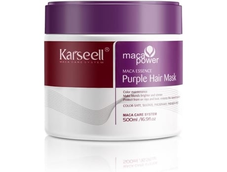 Máscara Cabelo Roxa Karseell 500ml