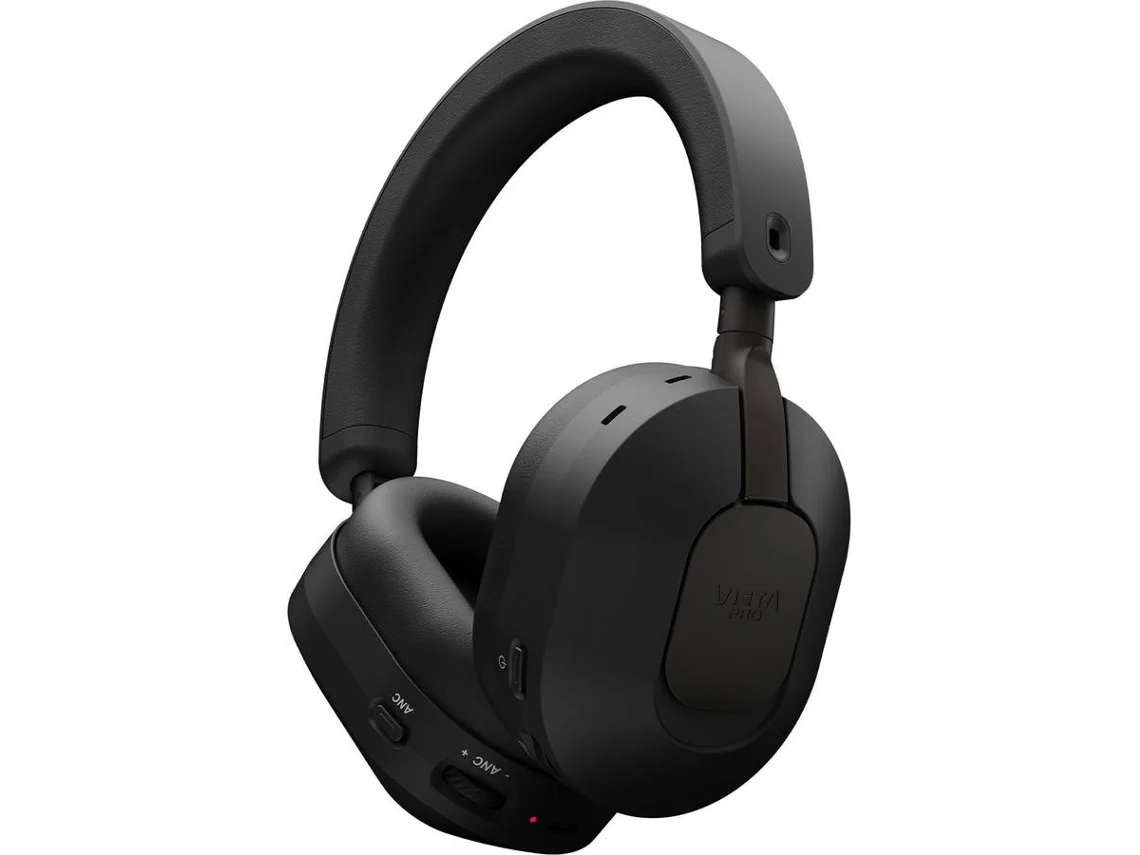 Auscultadores Bluetooth VIETA Quiet (Over Ear -  Microfone - Preto)
