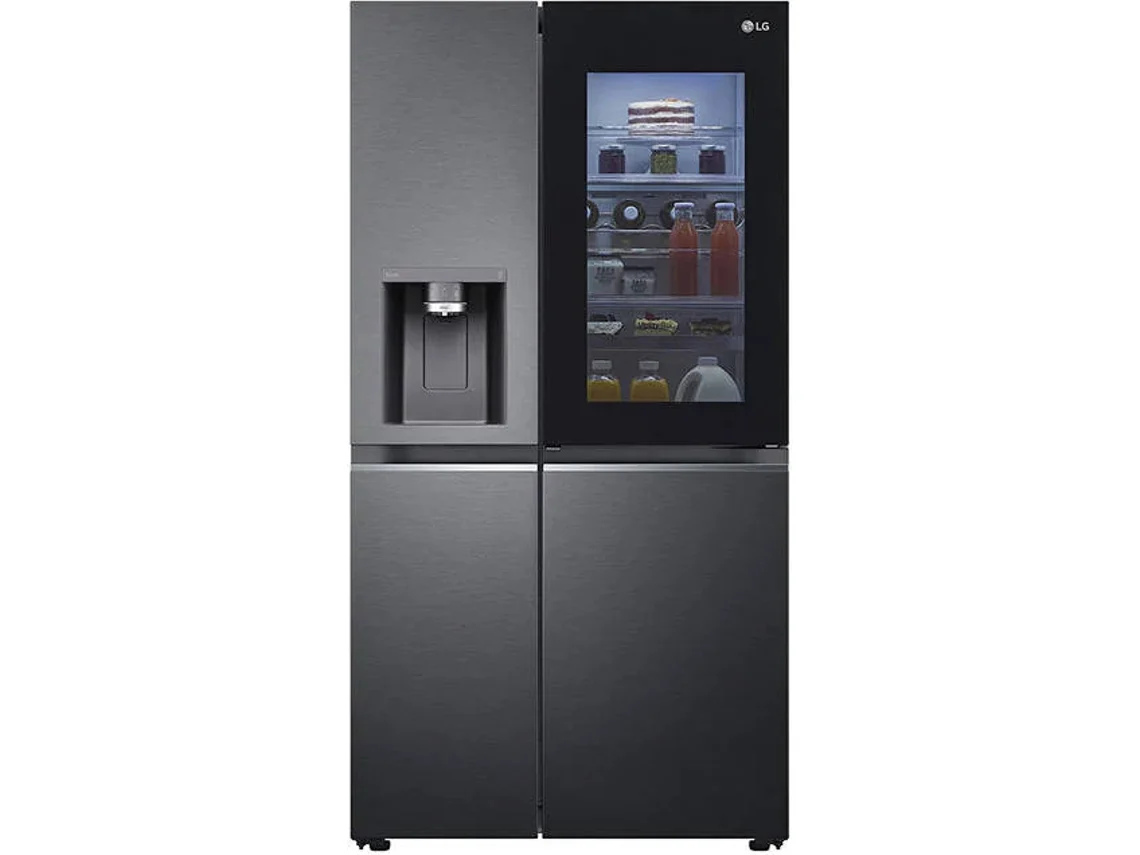 Frigorífico Americano LG Instaview GSXV91MCAE E (No Frost - 179 cm - 635 L - Preto)
