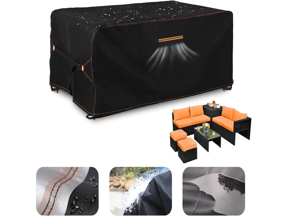 Capa Para Móveis De Jardim 250x210x90 Cm,proteção Impermeável Btforus